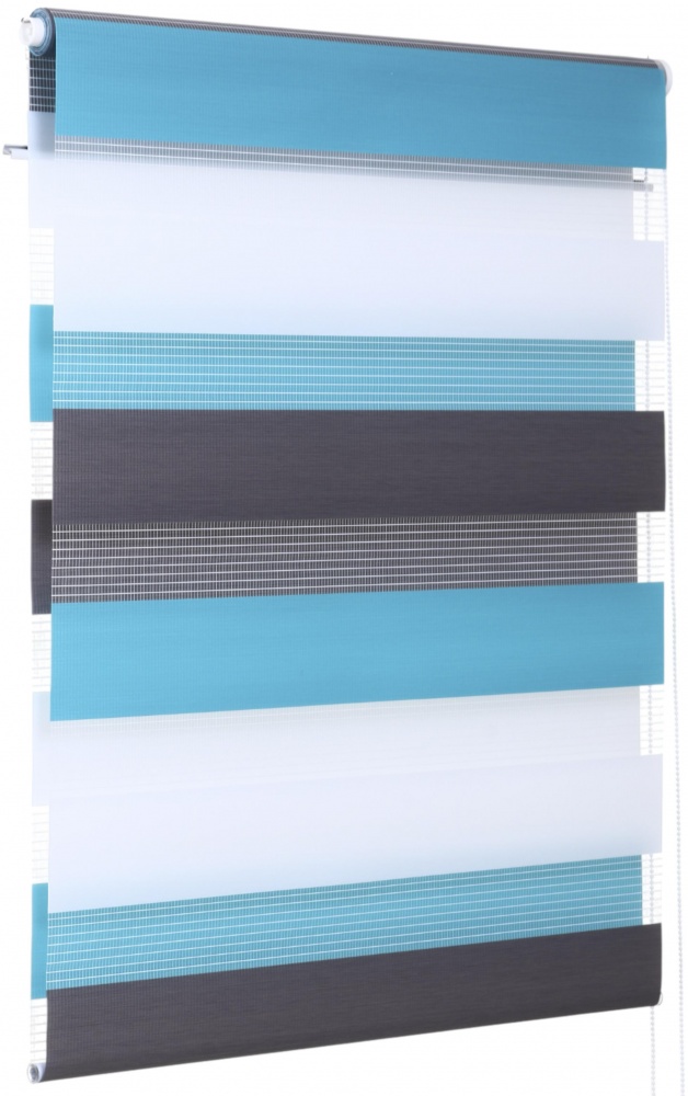 Ролета мини Vivendi триколор B188 45x160 см