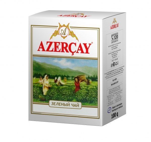 Чай зеленый Azercay к/у г100 