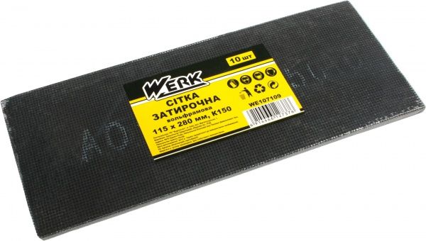 Сітка абразивна Werk з.150 10 шт. WE107109