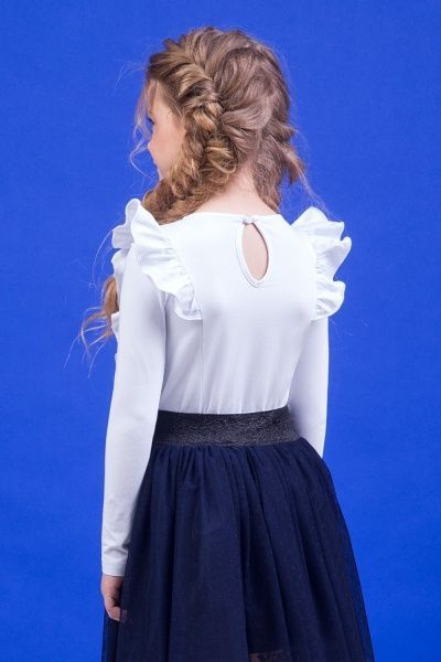 Блуза Zironka 26-9073-1 р.134 белый 