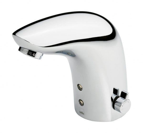 Смеситель для умывальника Oras сенсорный Electra New с ручкой регулировки температуры 9750F