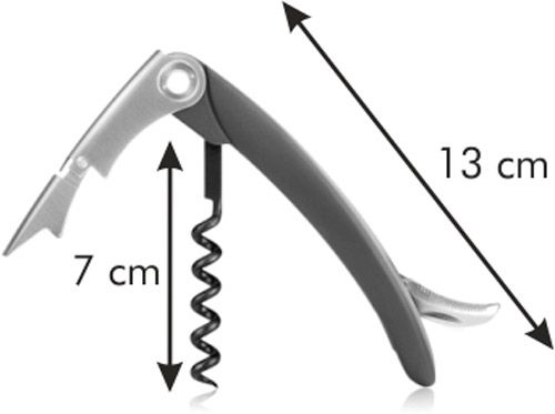 Ніж для винної пляшки двоступеневий UNO VINO 695417 Tescoma