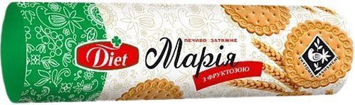 Печенье затяжное Житомирські ласощі Мария с фруктозой 240 г 