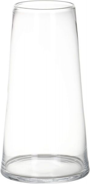 Ваза конусная стеклянная 17-9377B 30х15,5 см Wrzesniak Glassworks