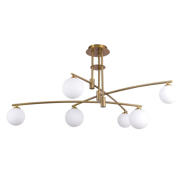 Люстра стельова Focus Light 6x30 Вт G9 бронза M1068/6 