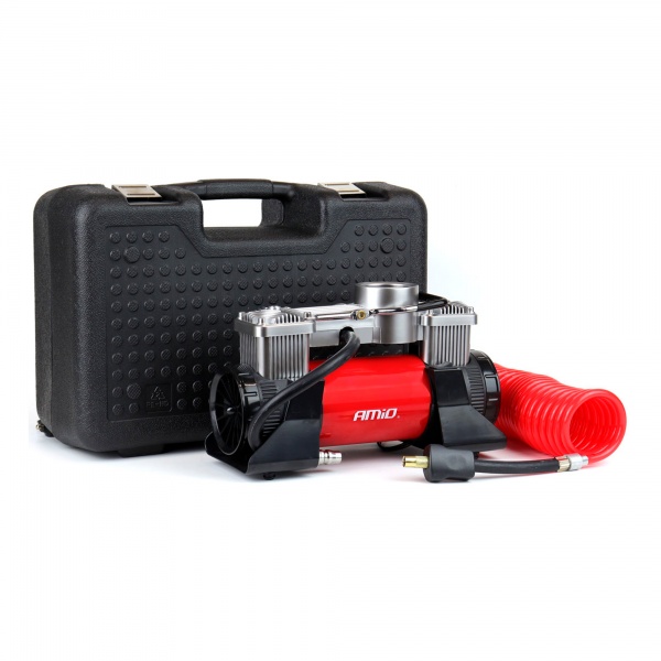 Компресcор автомобильный AMiO 12V HQ ACOMP-18 (02640)