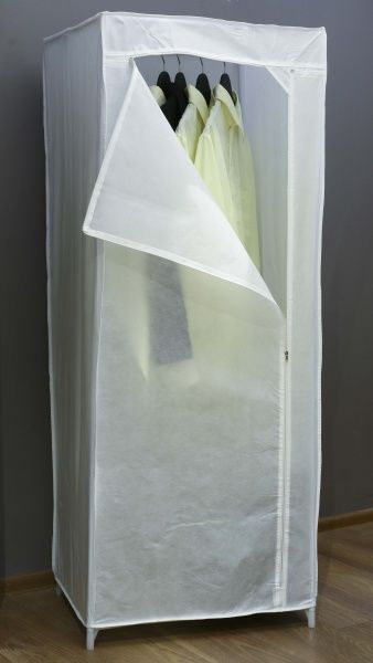 Гардероб текстильний 1500х600х460 мм білий 