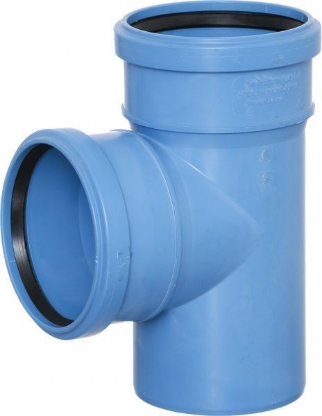 Трійник Valsir безшумний Triplus d110x110х87°