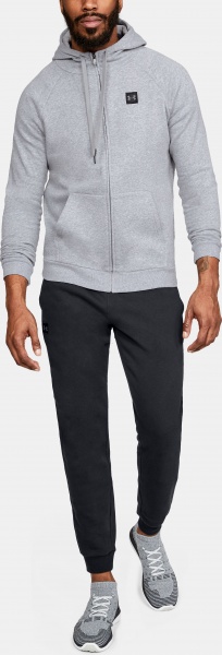 Джемпер Under Armour RIVAL FLEECE FZ HOODY 1320737-036 р. XL серый