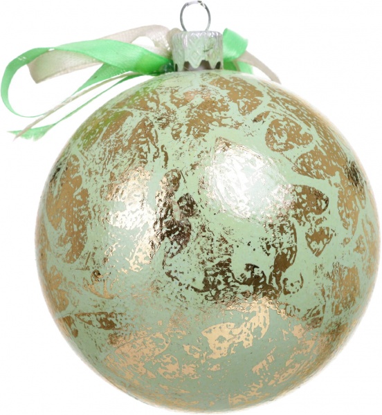 Шар новогодний Декупаж d 80 мм в ассортименте