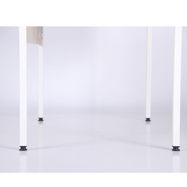 Стол письменный AMF Art Metal Furniture Осло с ящиком и кабель-каналом белый