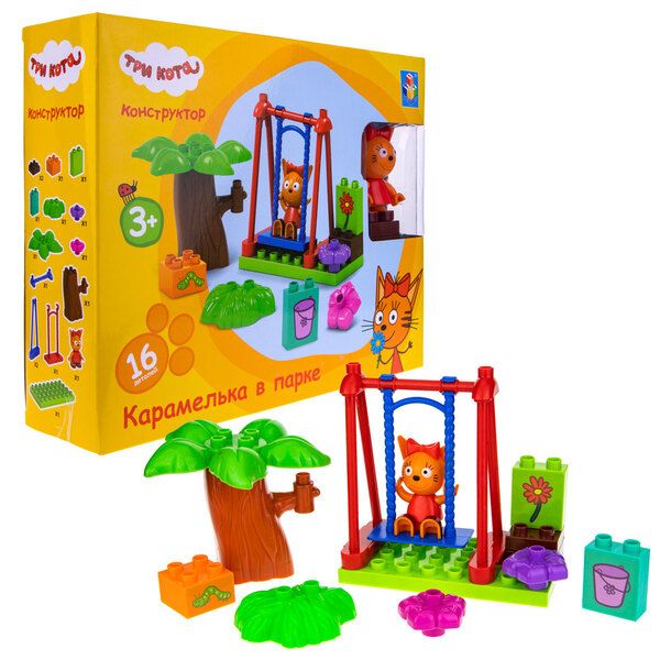Игровой набор Три кота Карамелька в парке Т19754 