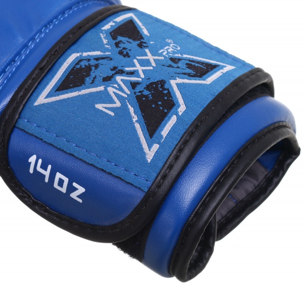 Боксерські рукавиці MaxxPro AVG-616 р. 14 синій