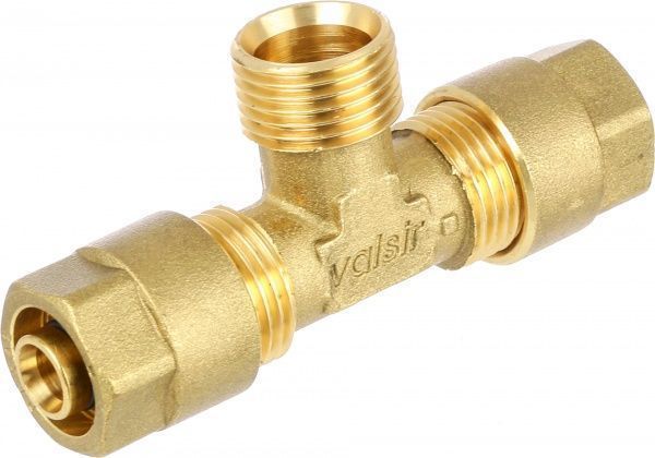 Трійник зовнішня Valsir d16x1/2”