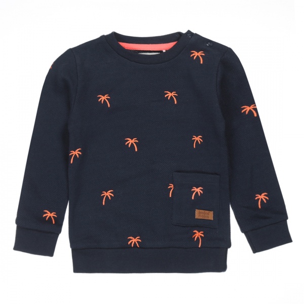 Свитшот для мальчика р.104 темно-синий V42882-37 