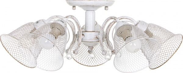 Люстра підвісна Luce 615 5xE14 білий 