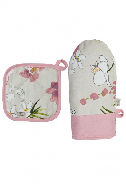 Рукавица Орхидея 15x29 см Прованс 