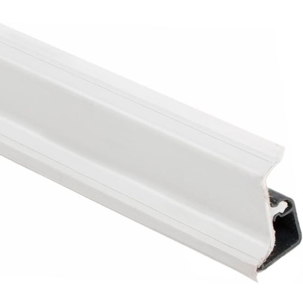 Плинтус REHAU Rauwalon 633602-022 5000x25 мм алюминий