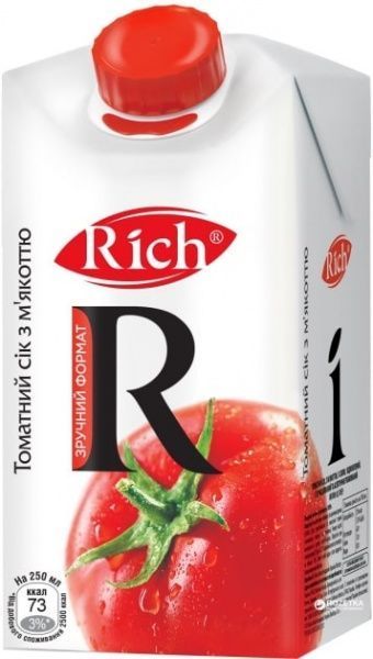 Сок Rich Томатный 0,5л (4820039353412) 