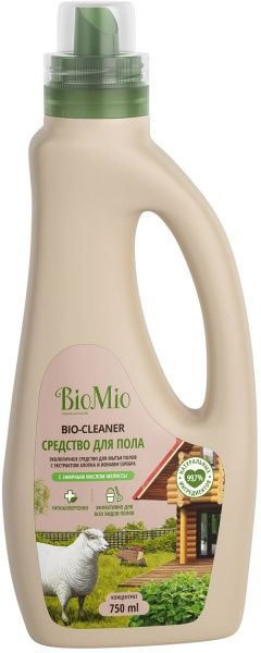 Засіб для миття підлоги BioMio з ефірною олією меліси 0,75 л