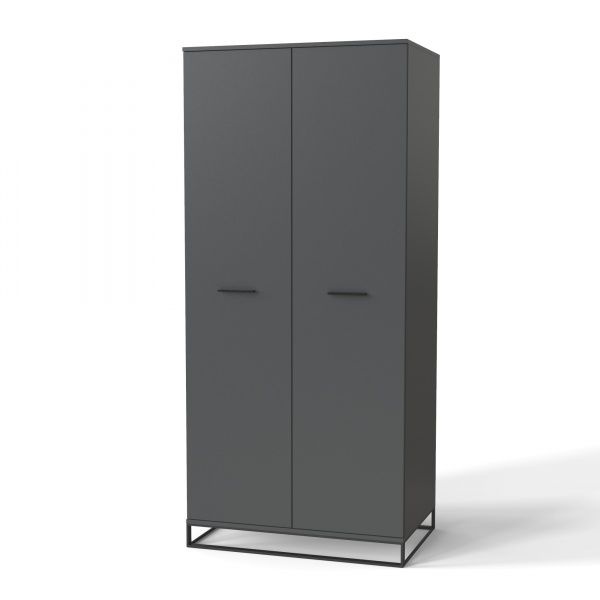 Шкаф Art in Head Ascet 2д графит 