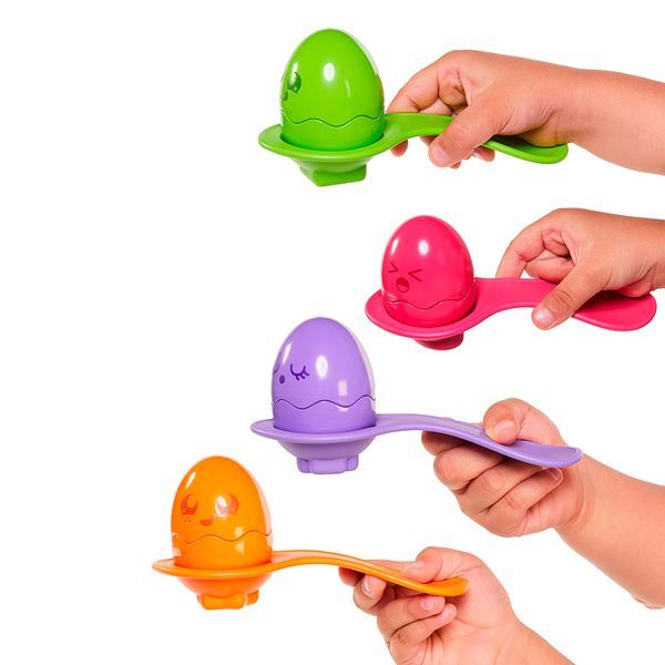 Розвиваюча іграшка Tomy Яскраві яйця з ложечками T73082