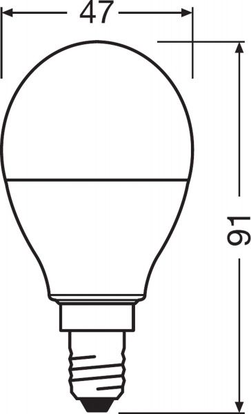 Лампа світлодіодна з пультом RGB Osram LS CLA P40 REM