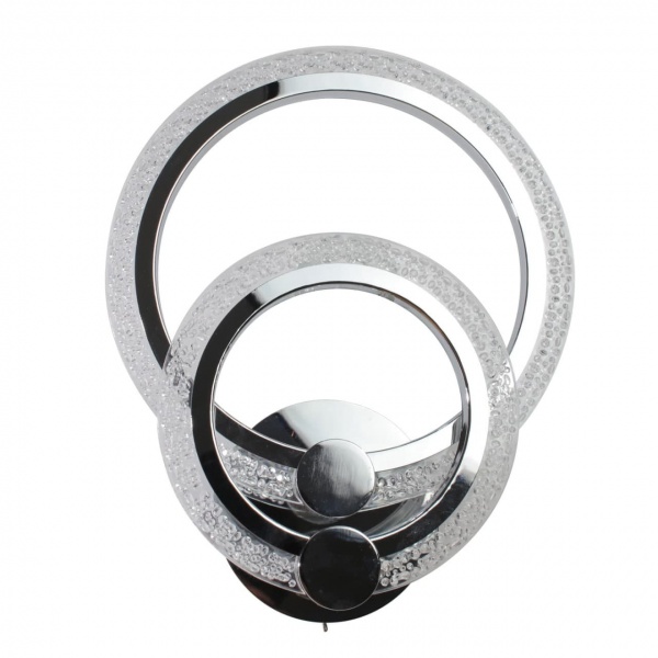 Бра Accento lighting Emily WLP R 2 28 Вт хром 