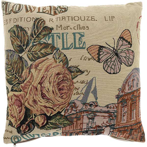 Подушка декоративная Роза 45x45 см