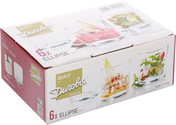 Набор стаканов для коктейлей Ellipce 110 мл 6 шт. Durobor