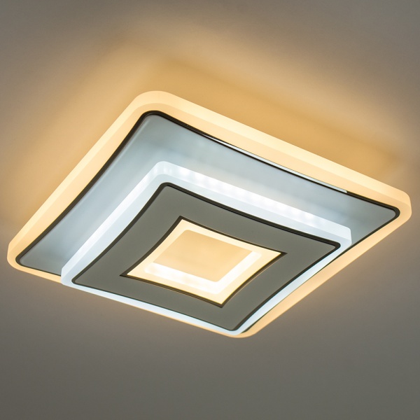 Светильник светодиодный Luminaria 40 Вт белый/хром 2800/6500 К FOCOS 40W S 