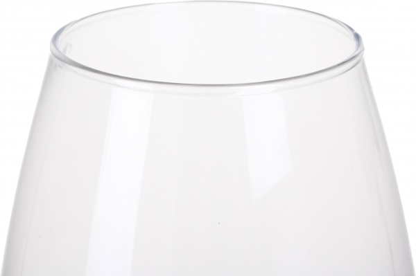 Ваза скляна Wrzesniak Glassworks Крапля конусна 30 см 