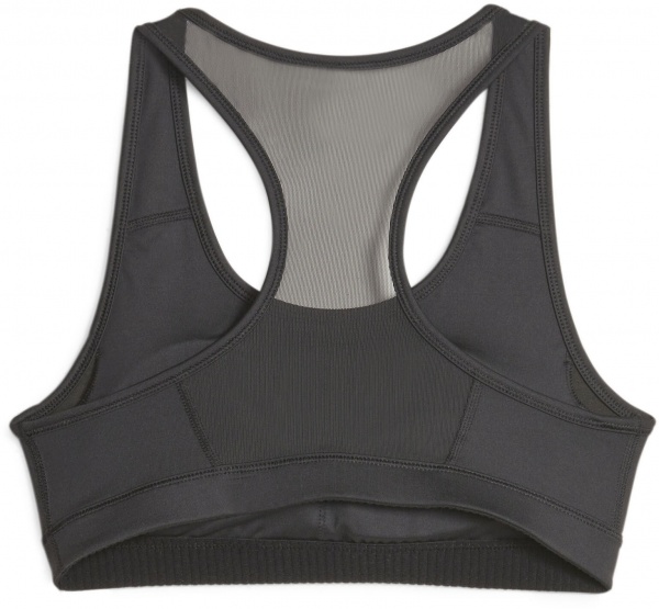 Бра Puma MID IMPACT 4KEEPS GRAPHIC BRA PM 52441812 р.XS черный