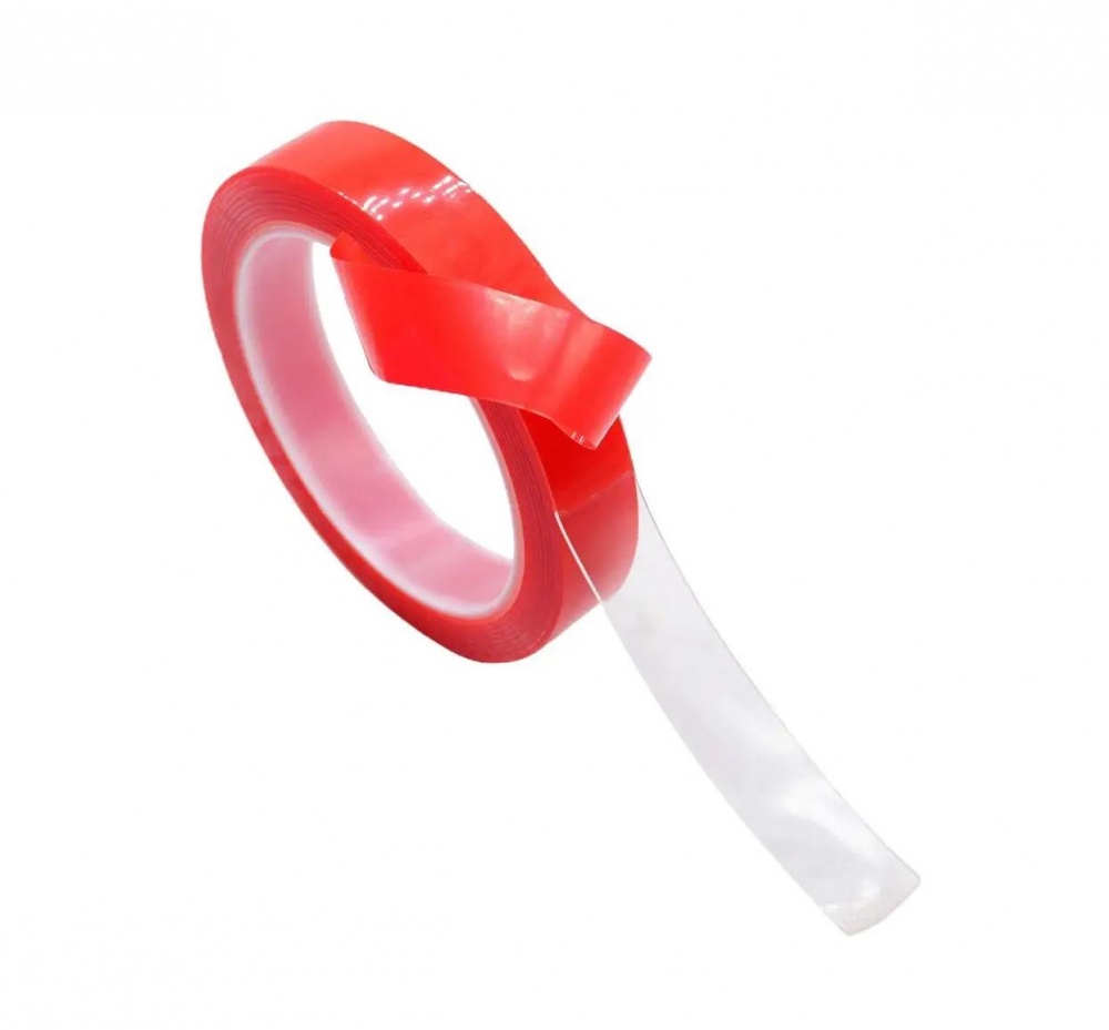 Двусторонняя клейкая лента A.T.T. акриловая прозрачная 12 мм х 2 м (6310314)