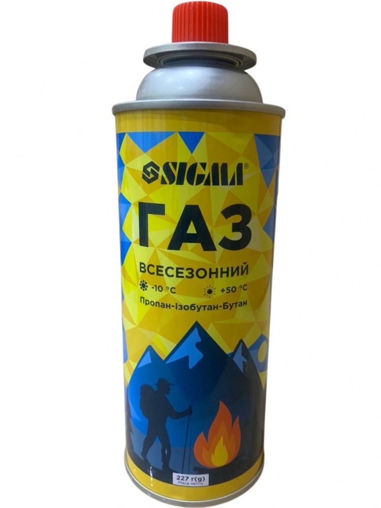 Балон газовий Sigma всесезонний 227 г