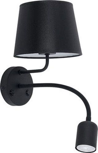 Бра TK Lighting 2537 1x60 Вт E14 черный Maja 