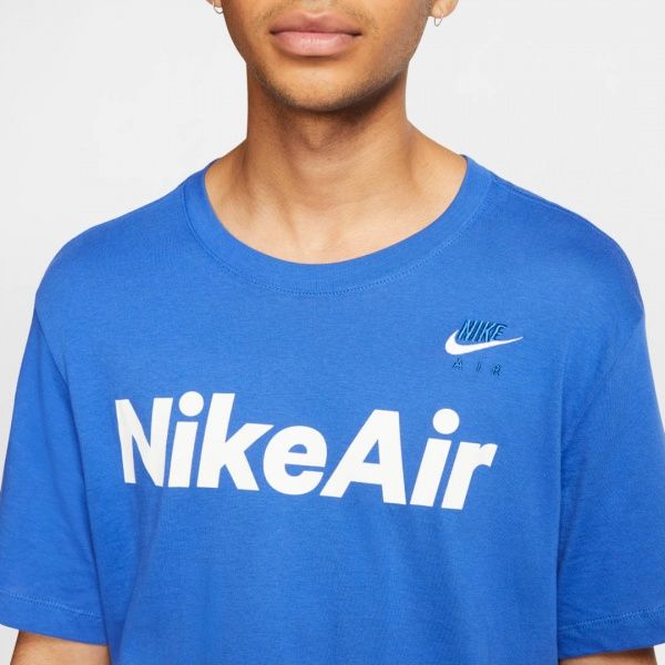 Футболка Nike M NSW AIR SS TEE CK2232-480 2XL синій