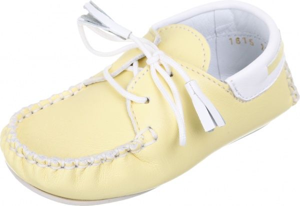 Пінетки дитячі MiracleMe 1615 р. 20 жовтий із білим 