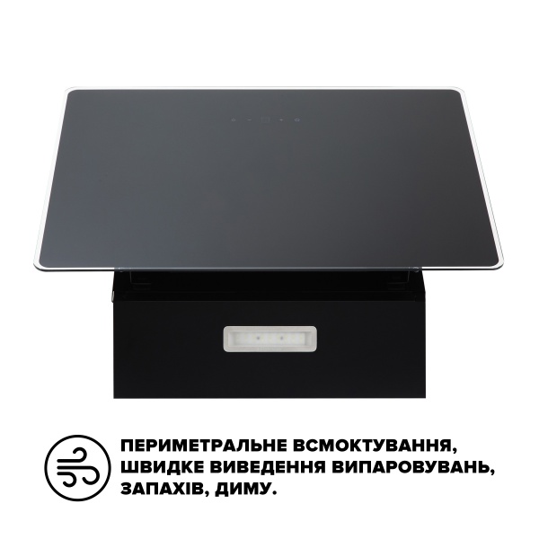 Витяжка Interline FLOW BL A/60/GL/M