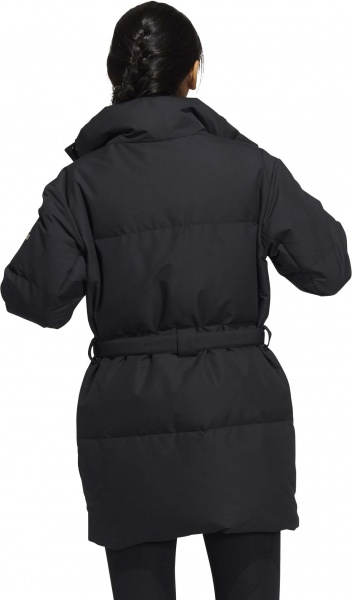 Пуховик Adidas W BELT DWN JKT H23066 р.36 чорний