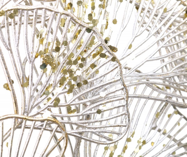 Рослина декоративна гілка кремова 73 см