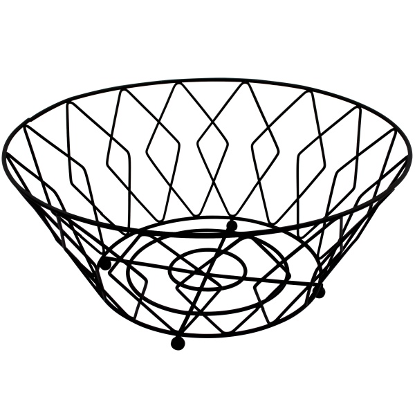Корзинка для фруктов Rombo black (57989) Arino 