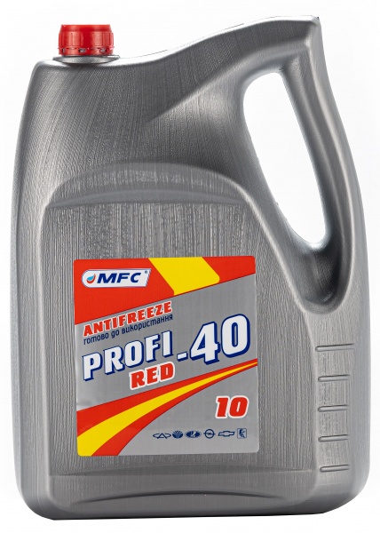Антифриз MFC PROFI від -35 до +108 10л червоний 