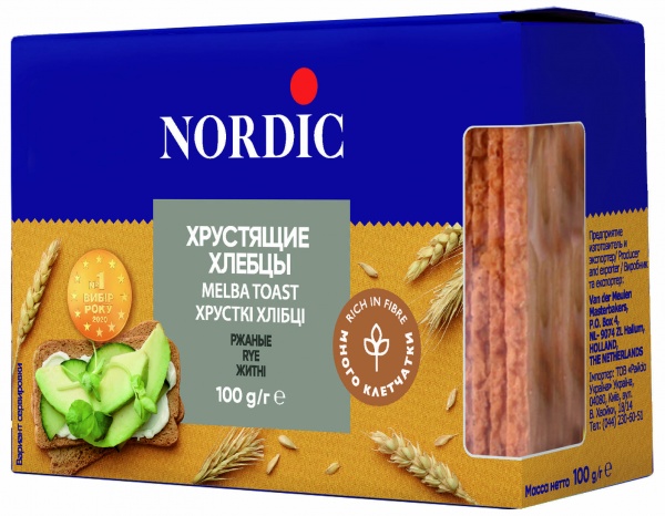 Хлібці Nordic™ житні 100 г