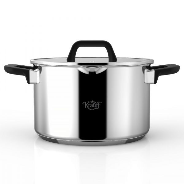 Кастрюля с крышкой 6,3 л Herzog 26-247-014 Krauff