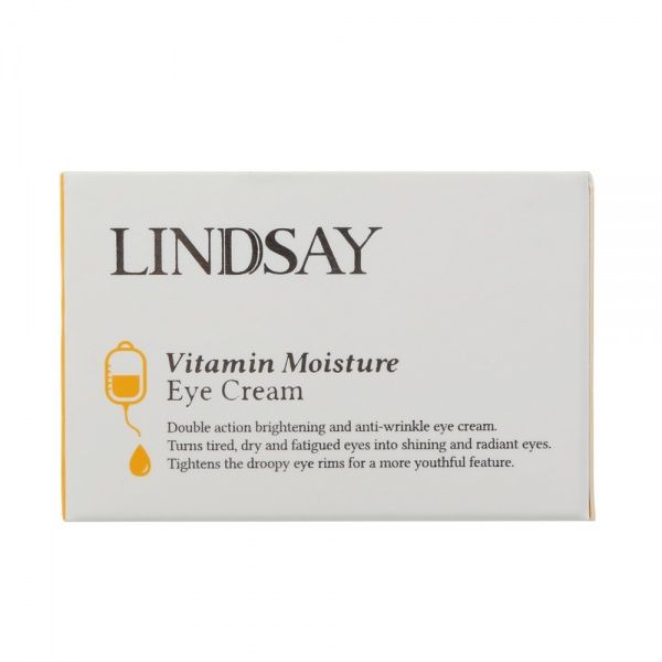 Крем под глаза Lindsay увляжняющий омолаживающий и осветляющий Vitamin Moisture Eye Cream (Whitening/Wrinkle) 30 мл