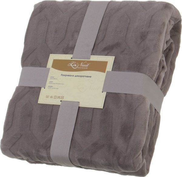 Покрывало Rhomb 220x240 см La Nuit тауп 