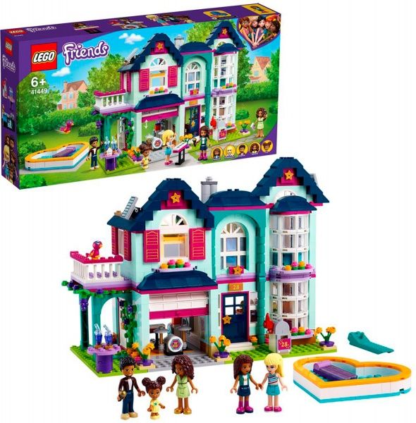 Конструктор LEGO Friends Родинний будинок Андреа 41449