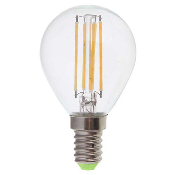 Лампа світлодіодна Eurolamp ArtDeco FIL G45 4 Вт E14 4000 К 220 В прозора LED-G45-04144(deco) 