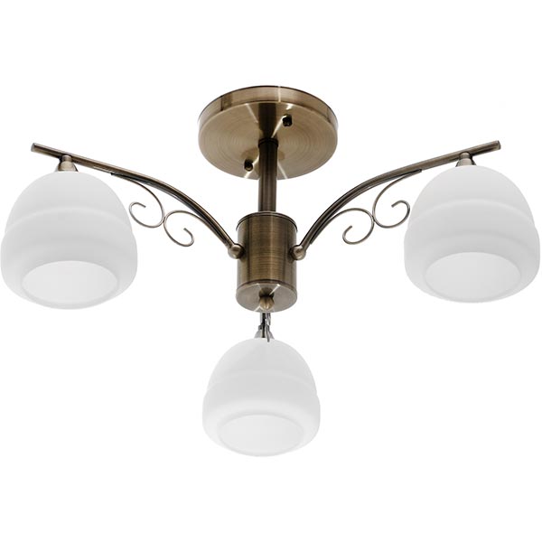 Люстра Accento Lighting Toulouse ALHL-JSL-6195/3 античная латунь